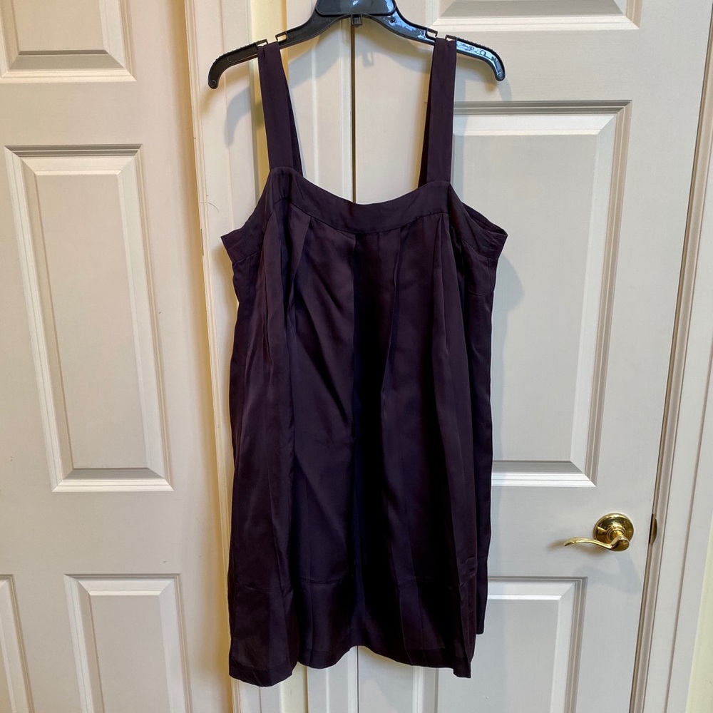 Theory Purple Silk Dress